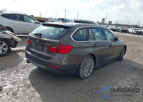2015 BMW 328I xDrive из США, поврежденный, VIN WBA3G7C50FK297693